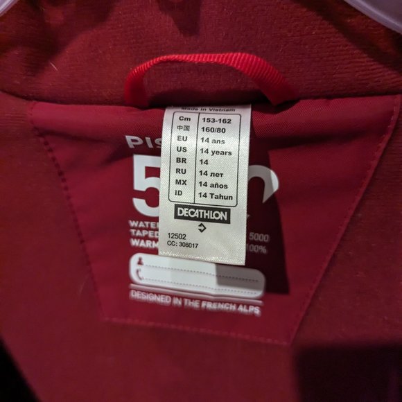 Ski jacked for kids. Size 14 years. - Picture 4 of 16